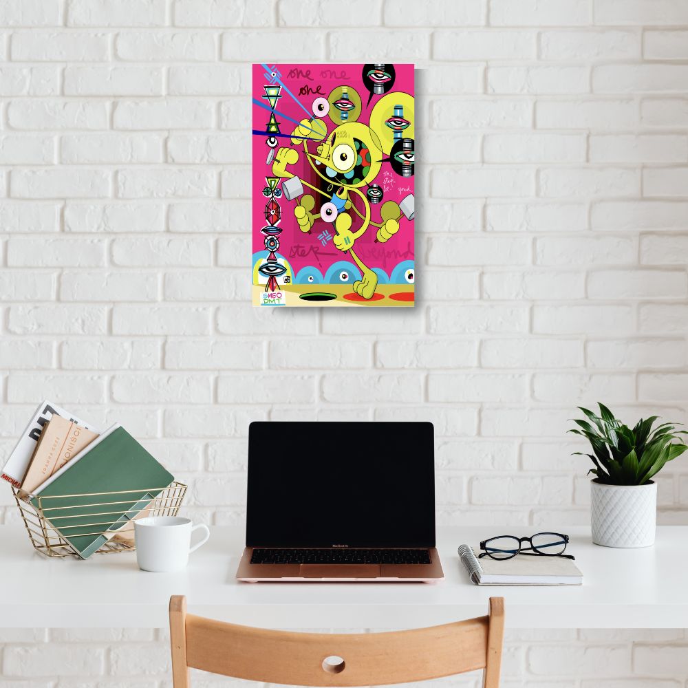 One Step Beyond - LEBO X DALEK - Lebo Steel Mineral Print